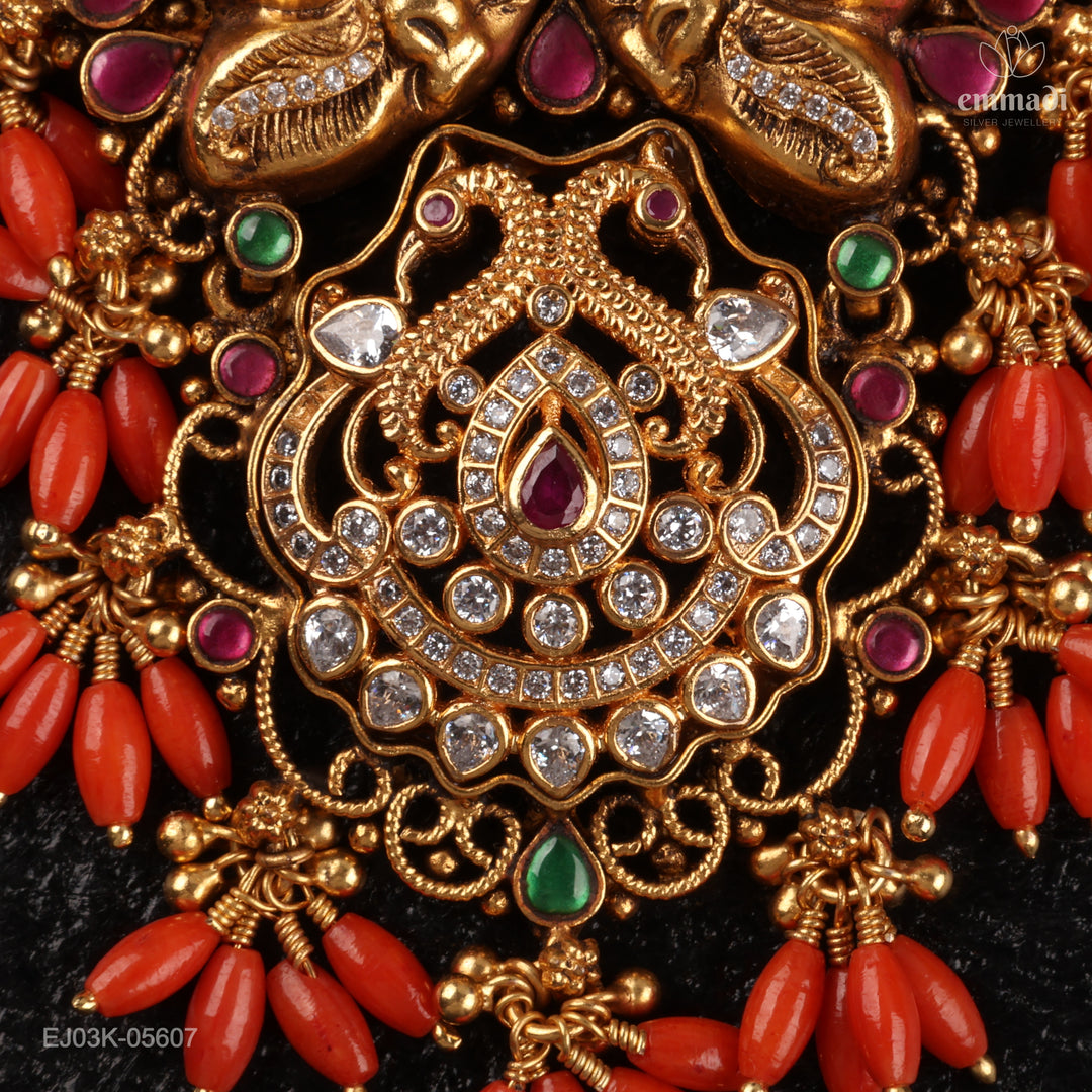 Short Necklace Kundan Nakshi