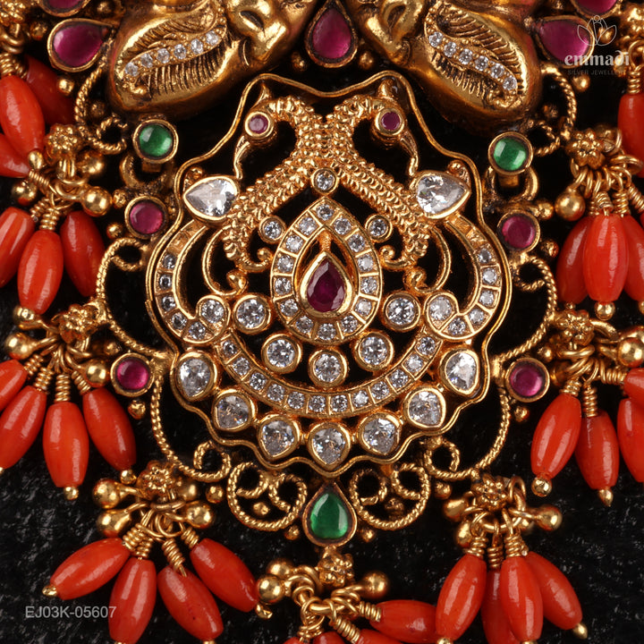 Short Necklace Kundan Nakshi