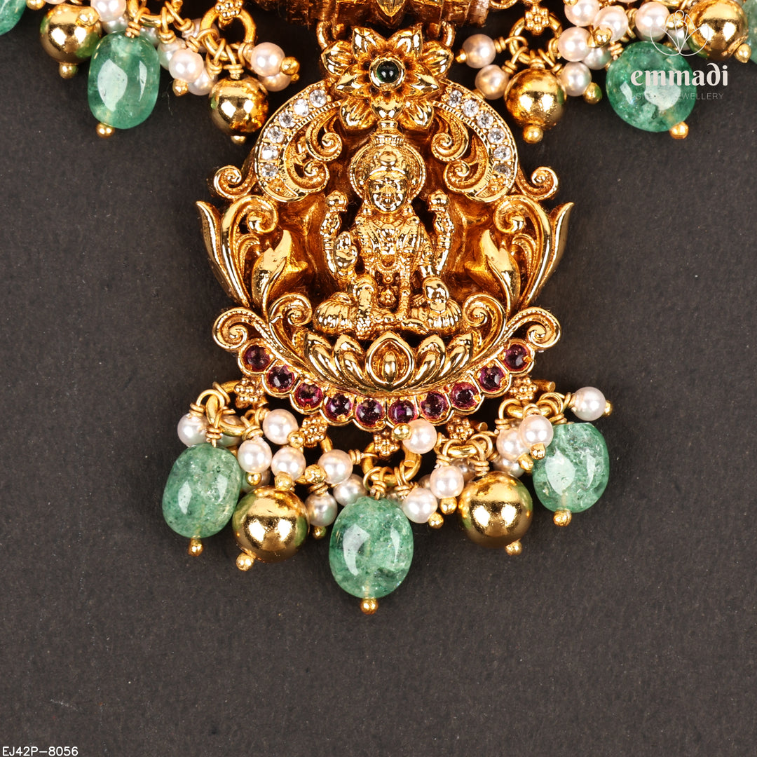 Short Necklace Premium Nakshi