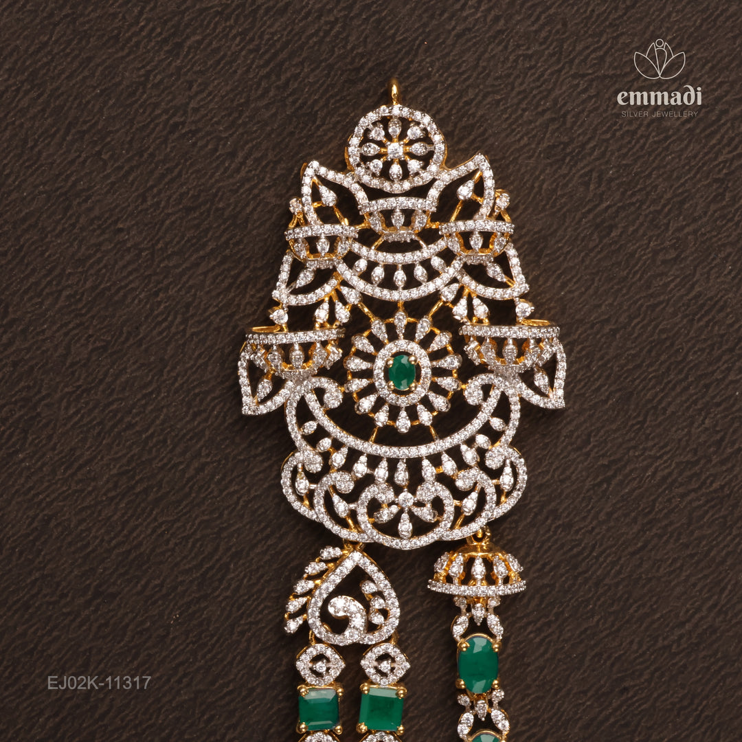 Long Necklace Premium Cz