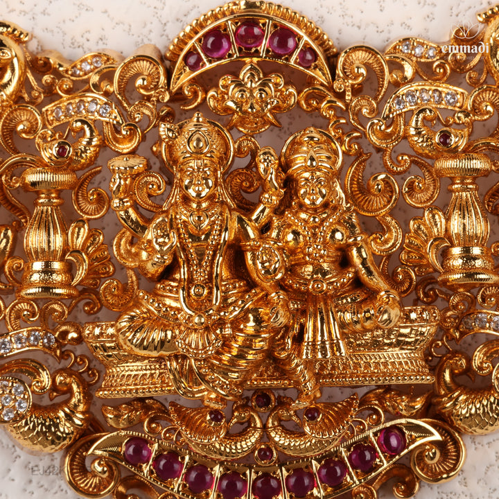 Short Necklace Premium Nakshi