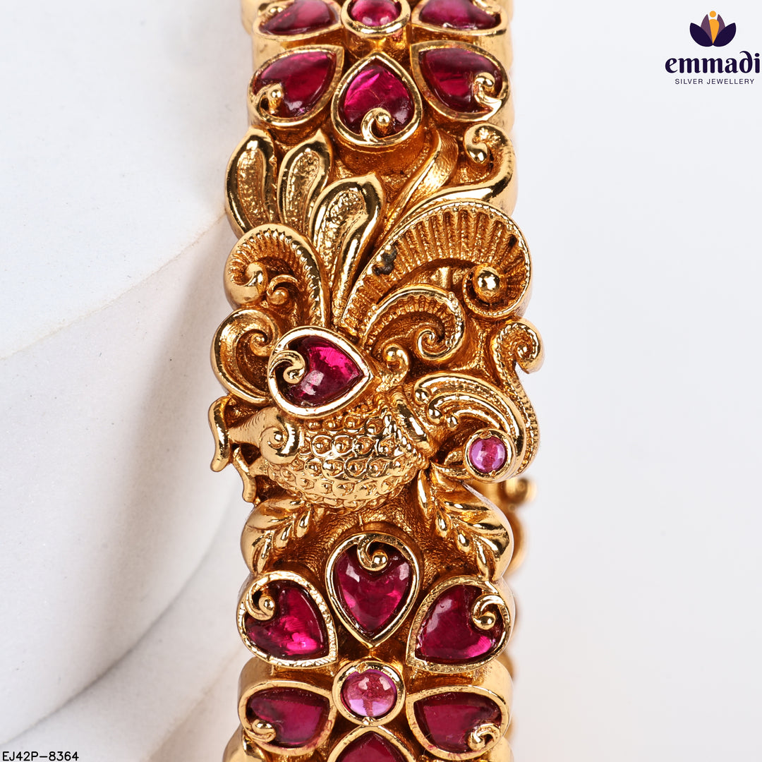Bangles Premium Kundan Nakshi