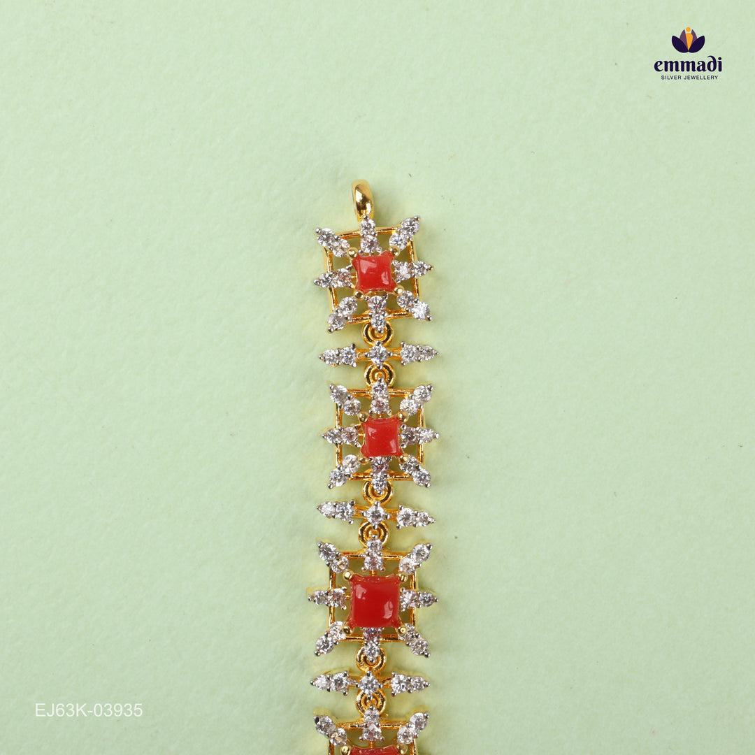 Short Necklace Premium Cz