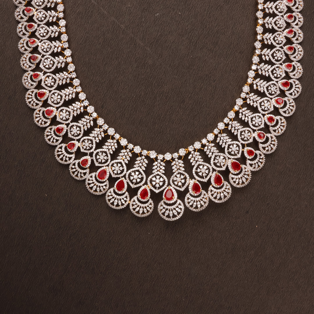 Long Necklace Premium Cz