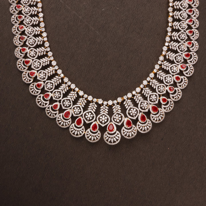 Long Necklace Premium Cz
