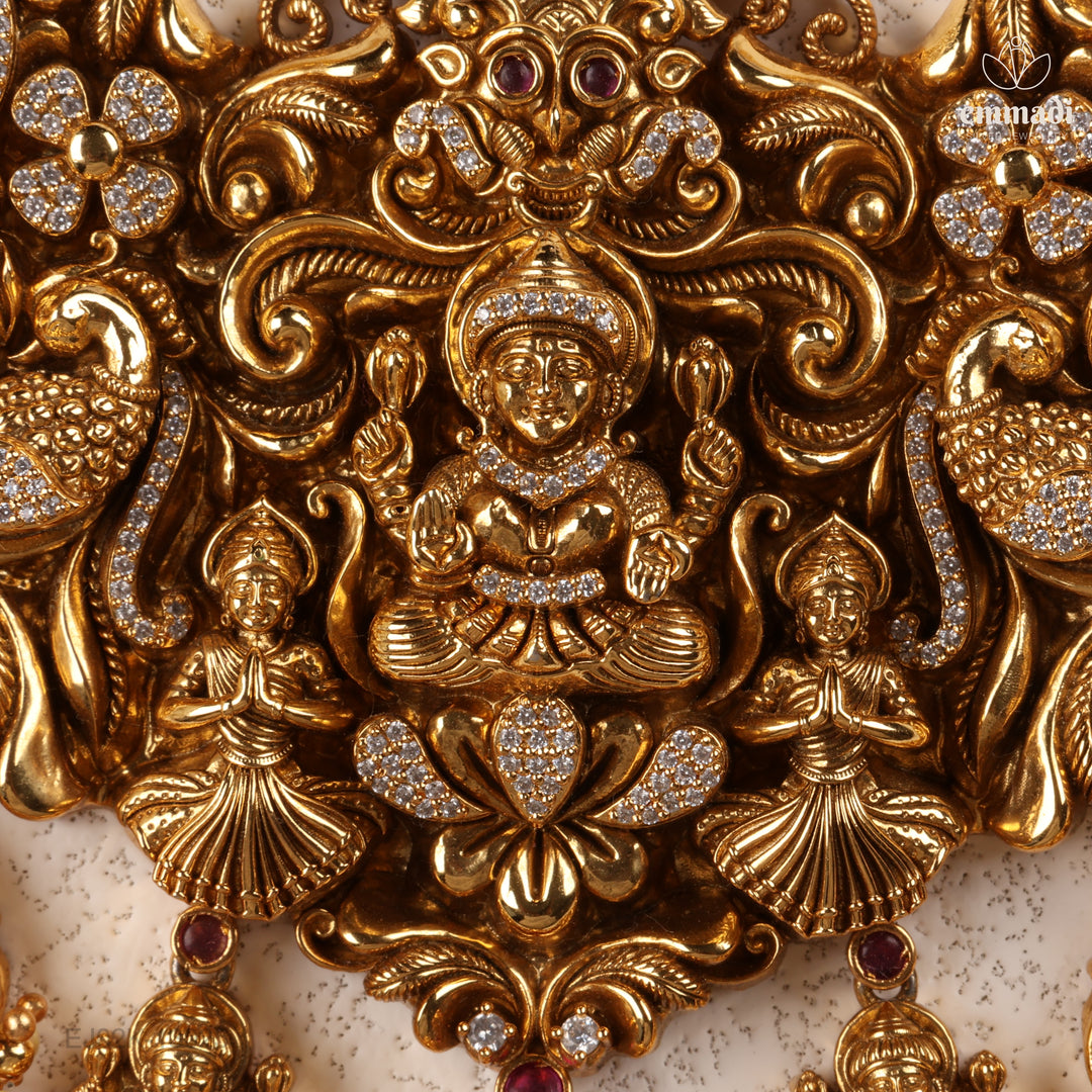 Long Necklace Premium Nakshi
