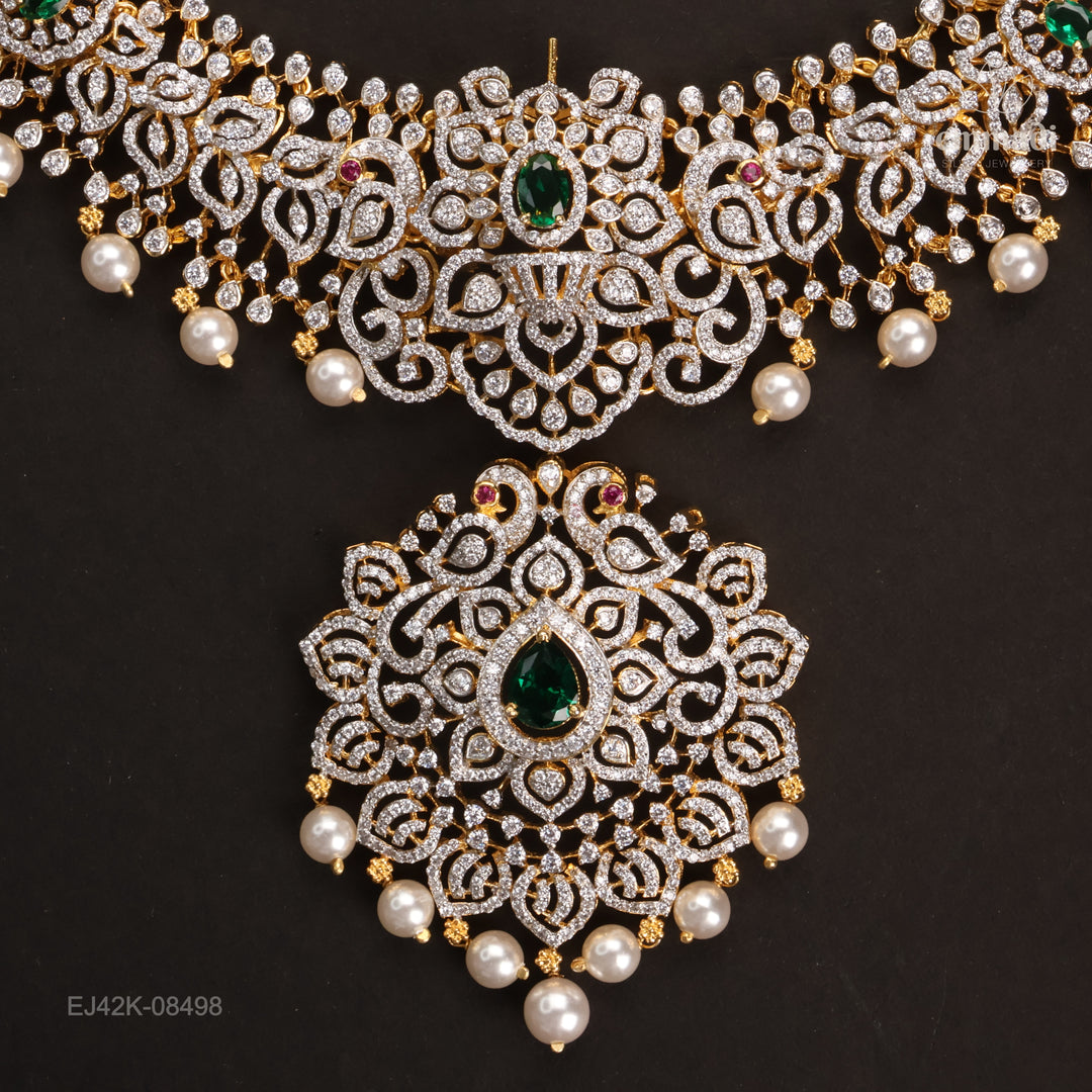 Short Necklace Premium Cz