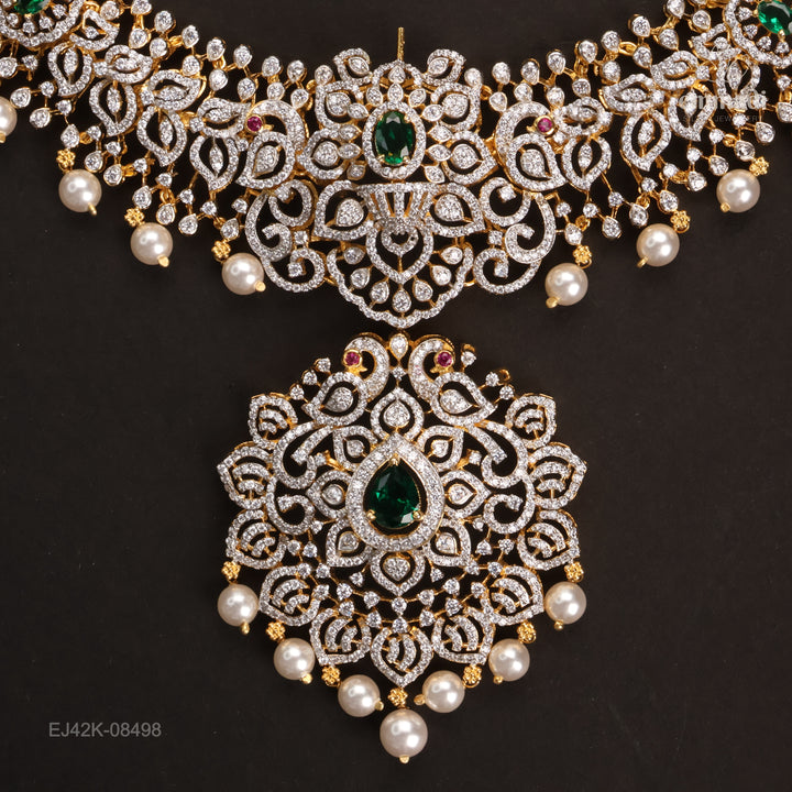 Short Necklace Premium Cz