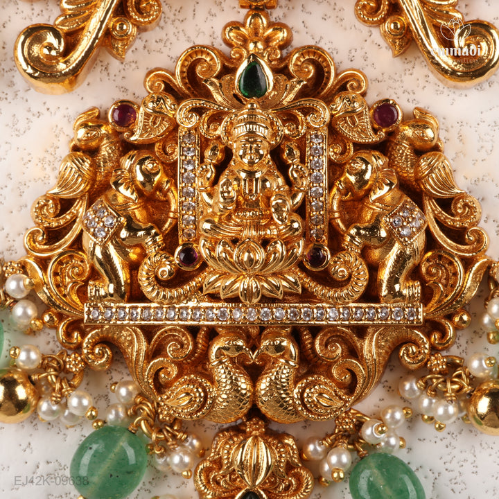 Short Necklace Premium Nakshi