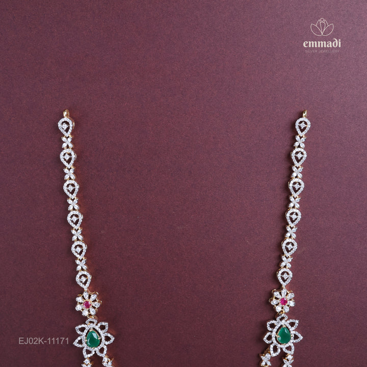 Long Necklace Premium Cz