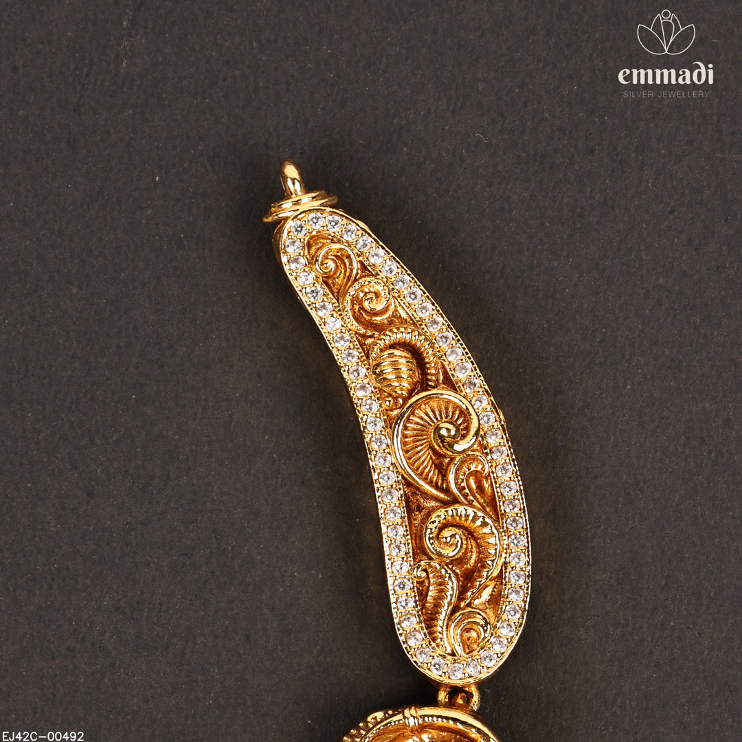 Short Necklace Premium Nakshi
