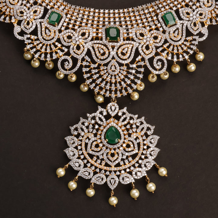 Short Necklace Premium Cz