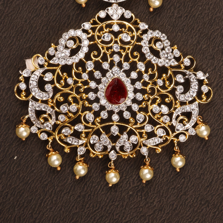Long Necklace Premium Cz