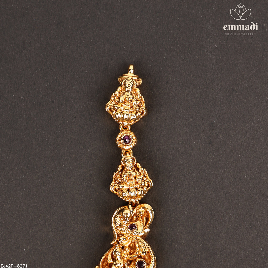Short Necklace Premium Nakshi