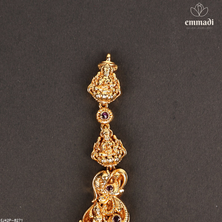 Short Necklace Premium Nakshi