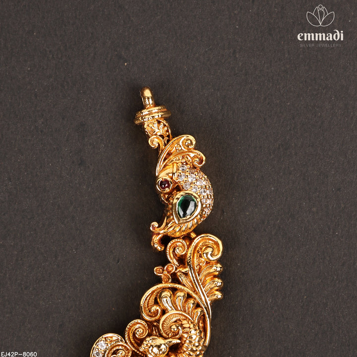 Short Necklace Premium Nakshi