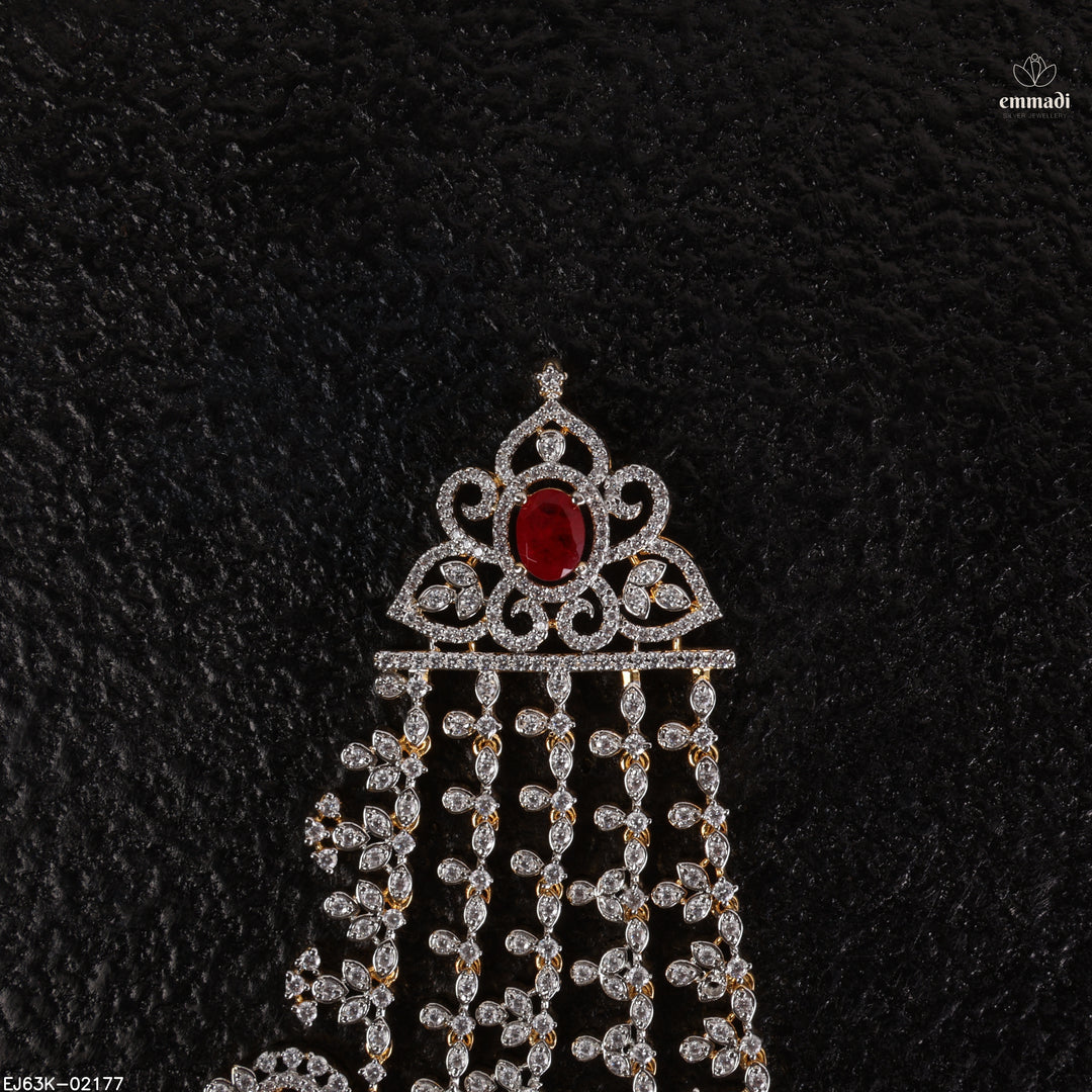 Long Necklace Premium Cz
