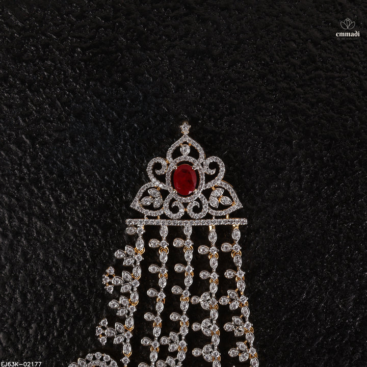 Long Necklace Premium Cz