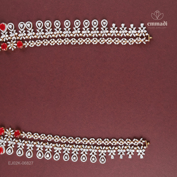 Long Necklace Premium Cz