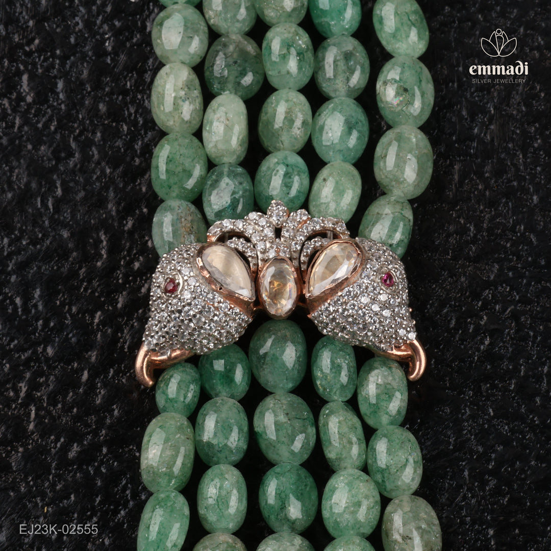 Long Necklace Gem Stone