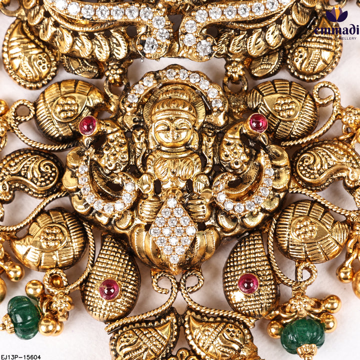 Long Necklace Kundan Nakshi