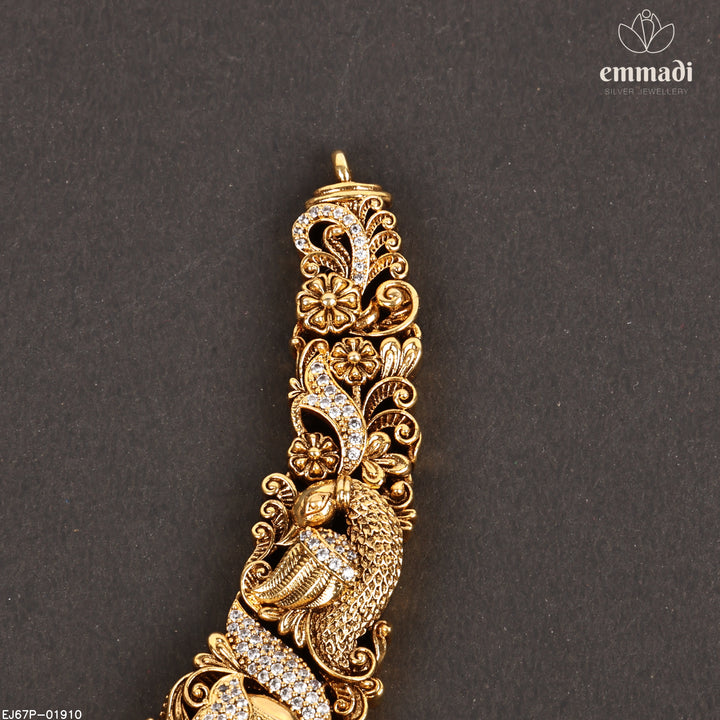 Short Necklace Premium Nakshi