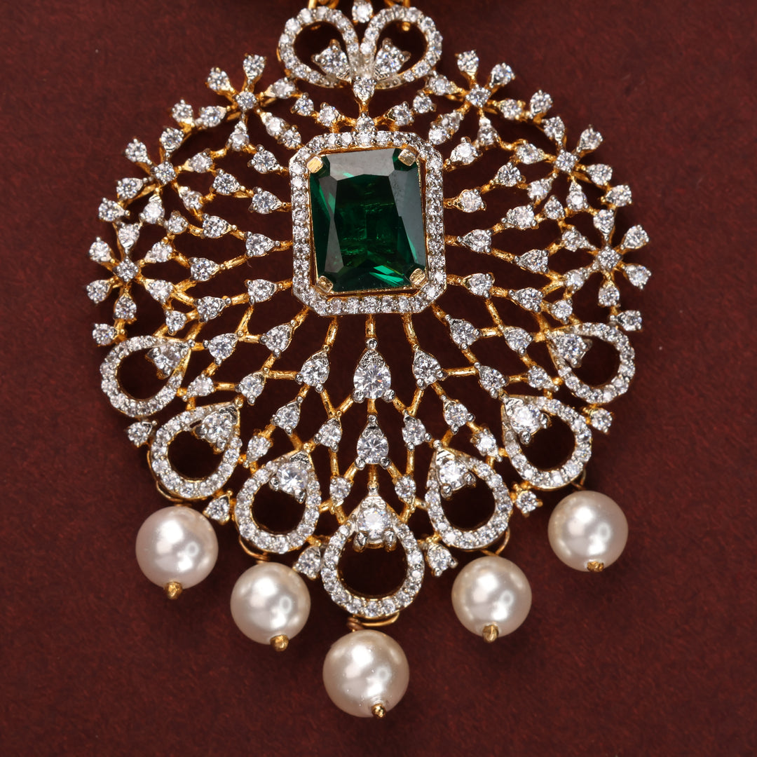 Short Necklace Premium Cz