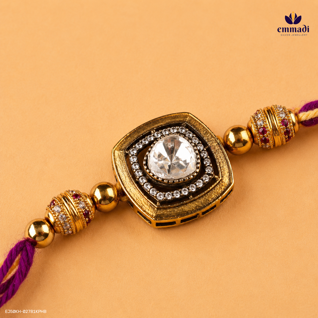 RAKHI,RAKHI MOISSANITE