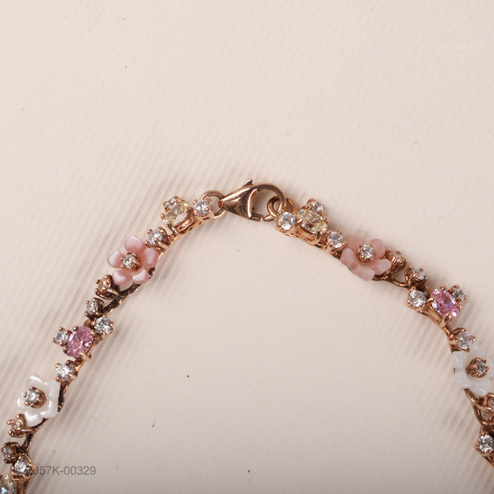 Short Necklace Gem Stone
