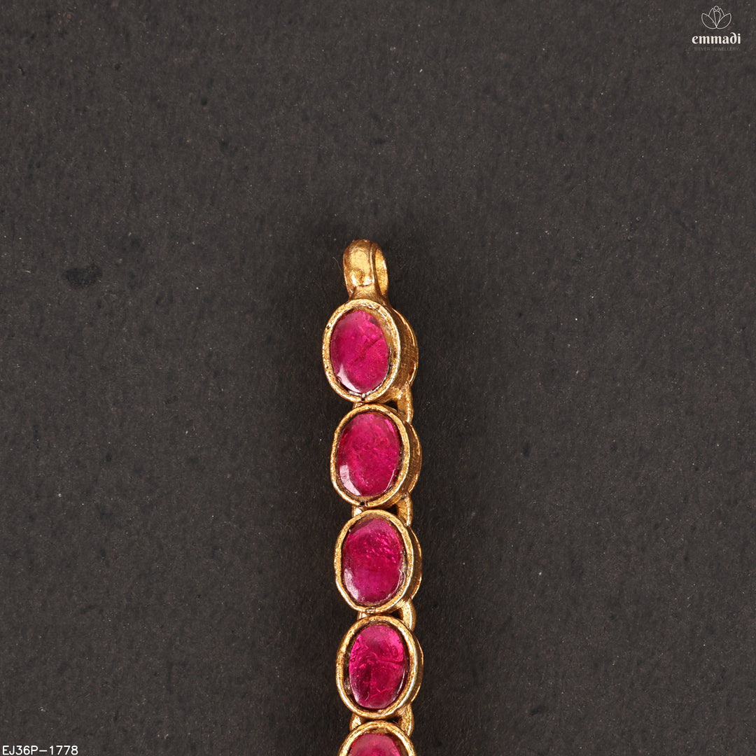 Short Haram Kundan Nakshi