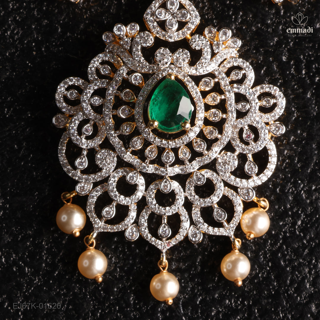 Short Necklace Premium Cz