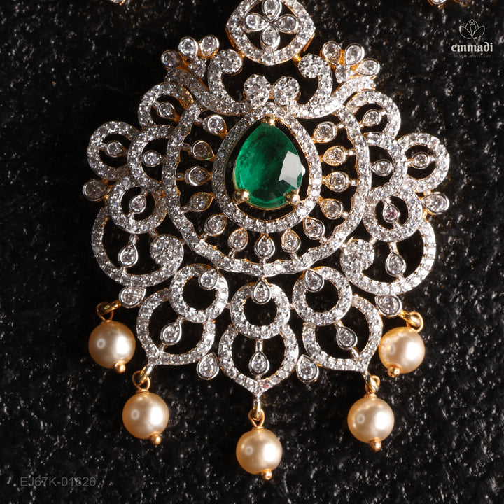 Short Necklace Premium Cz