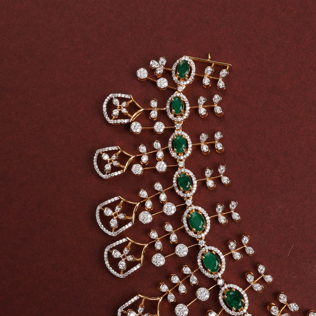 Short Necklace Premium Cz