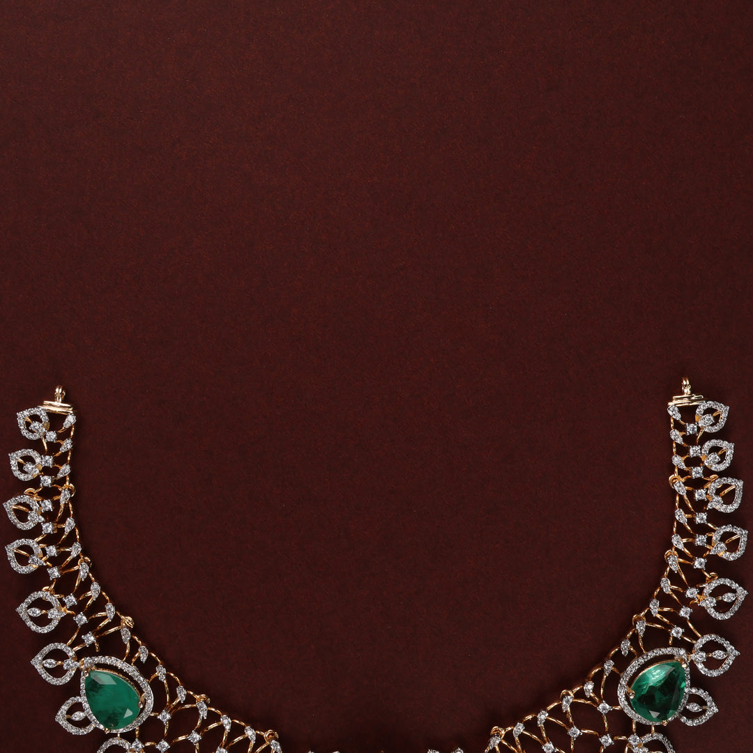 Short Necklace Premium Cz
