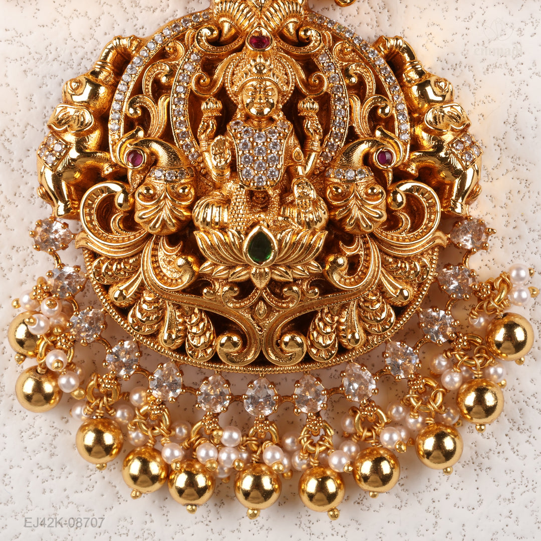 Short Necklace Premium Nakshi