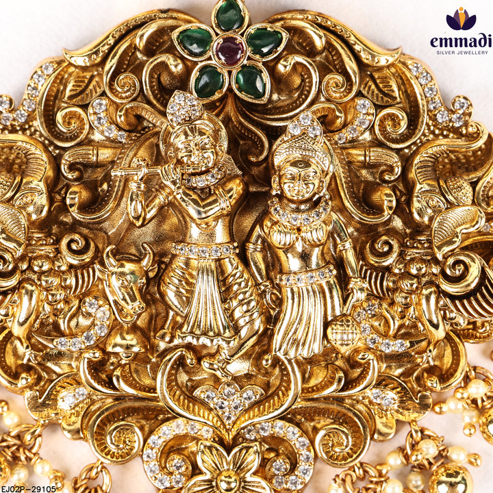 Long Necklace Premium Nakshi