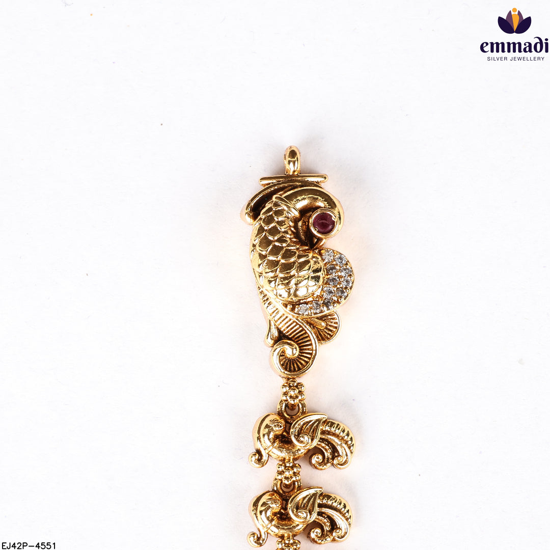 Long Necklace Premium Nakshi