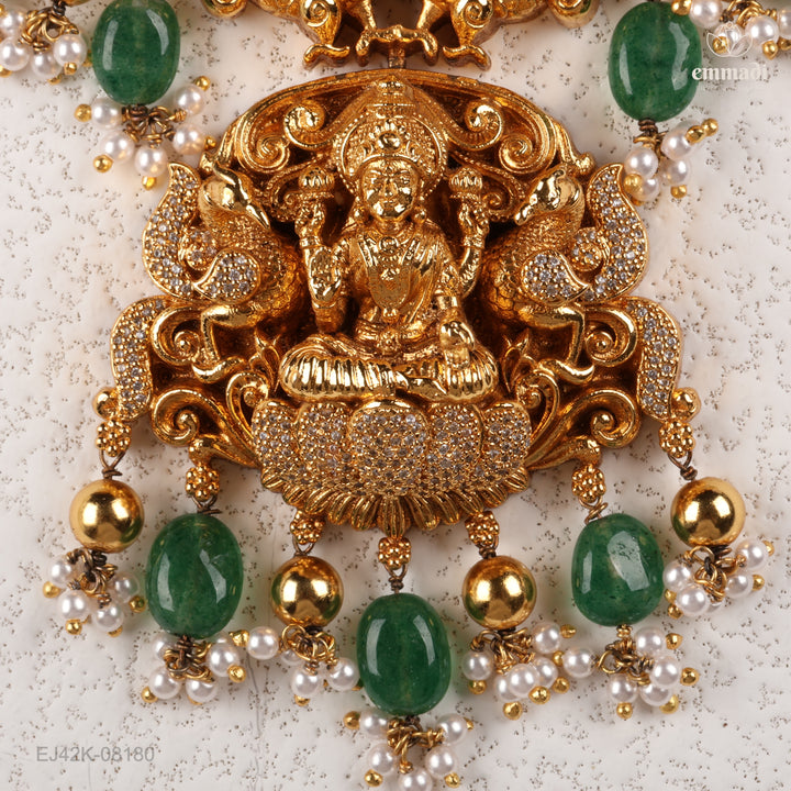 Long Necklace Premium Nakshi