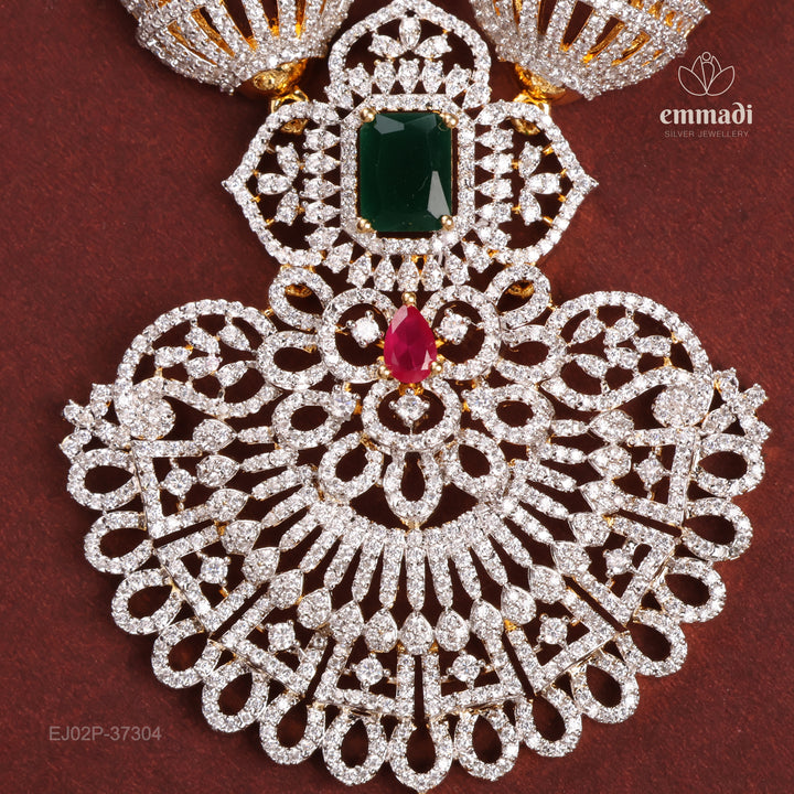 Long Necklace Premium Cz