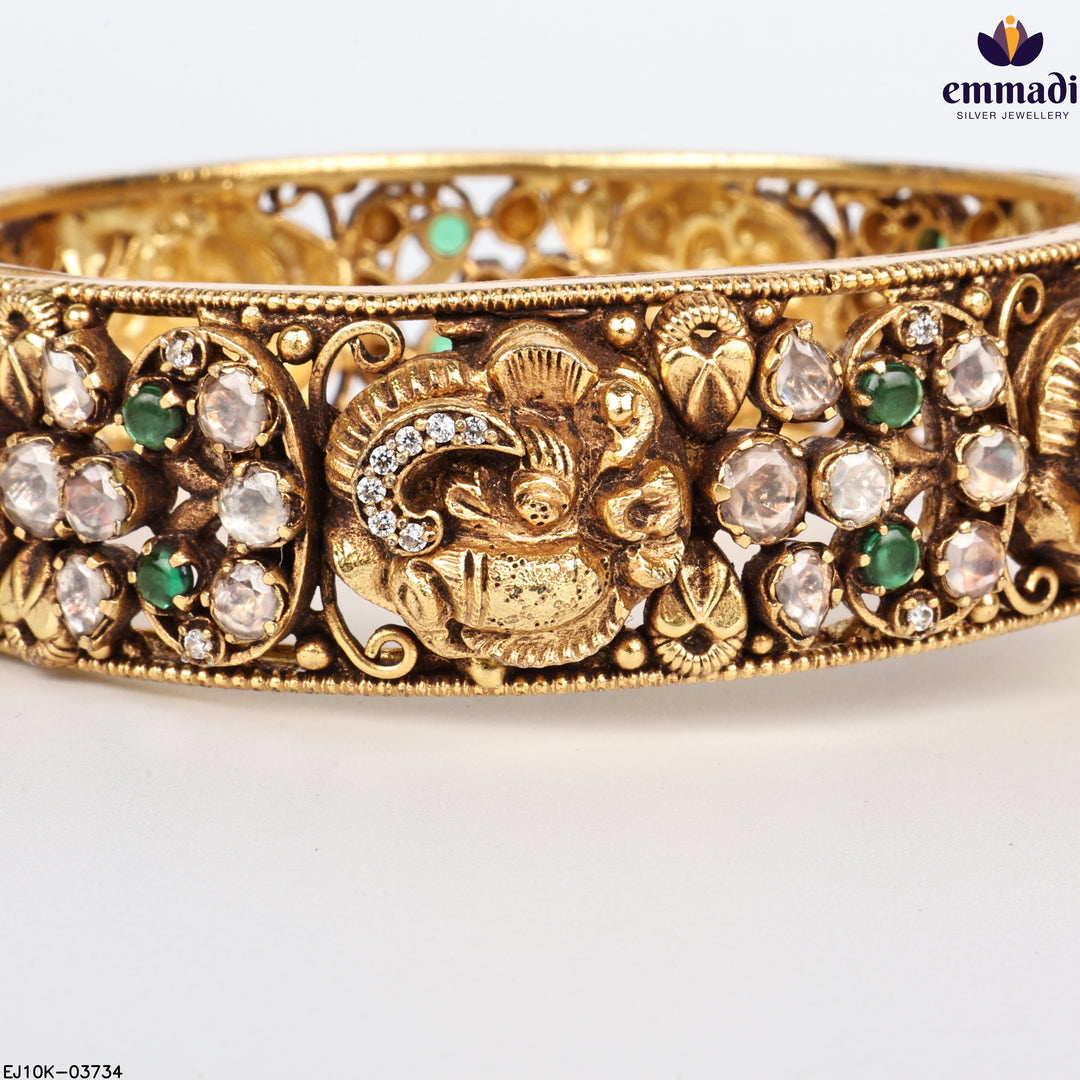 Bangles Moissanite Nakshi