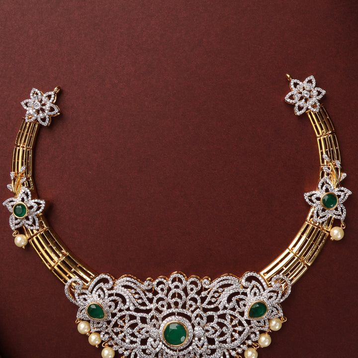 Short Necklace Premium Cz