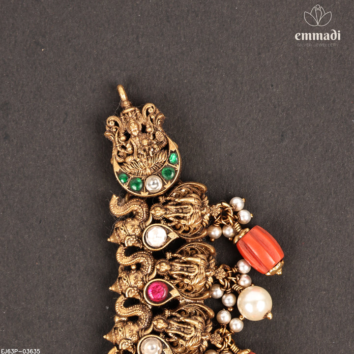 Short Necklace Kundan Nakshi