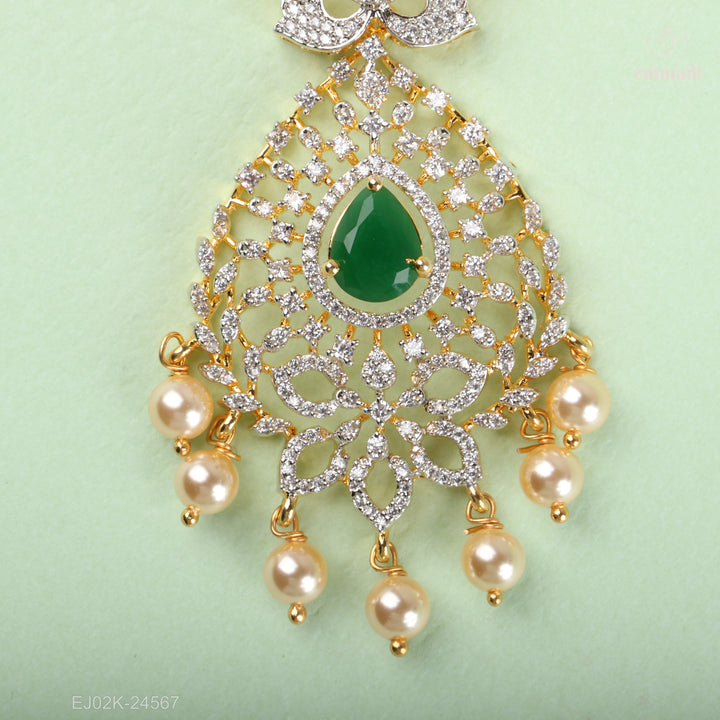 Long Necklace Premium Cz