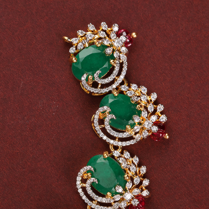 Short Necklace Premium Cz