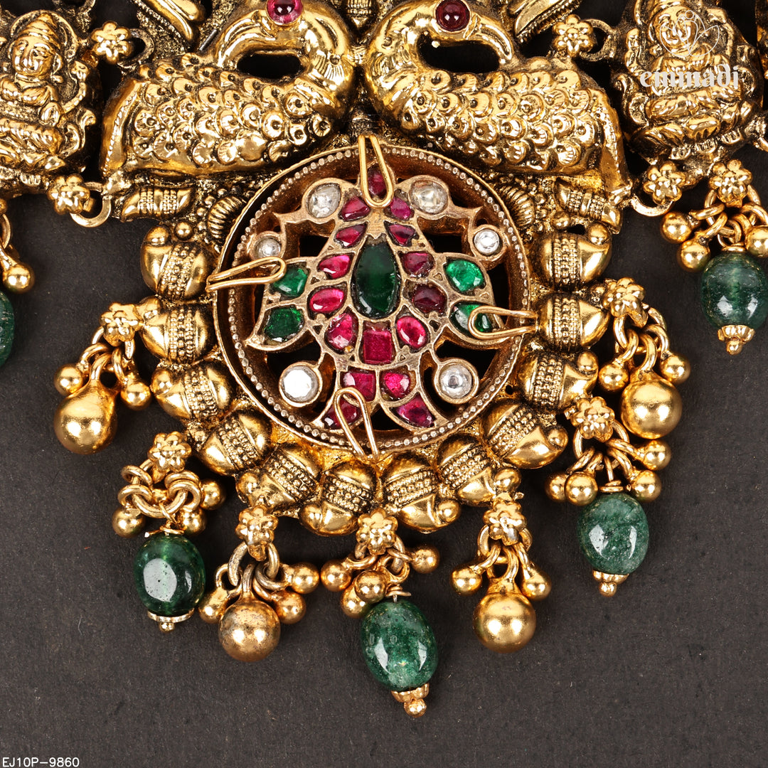 Short Necklace Kundan Nakshi