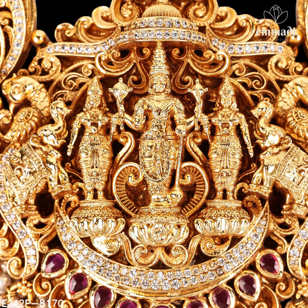 Long Necklace Premium Nakshi