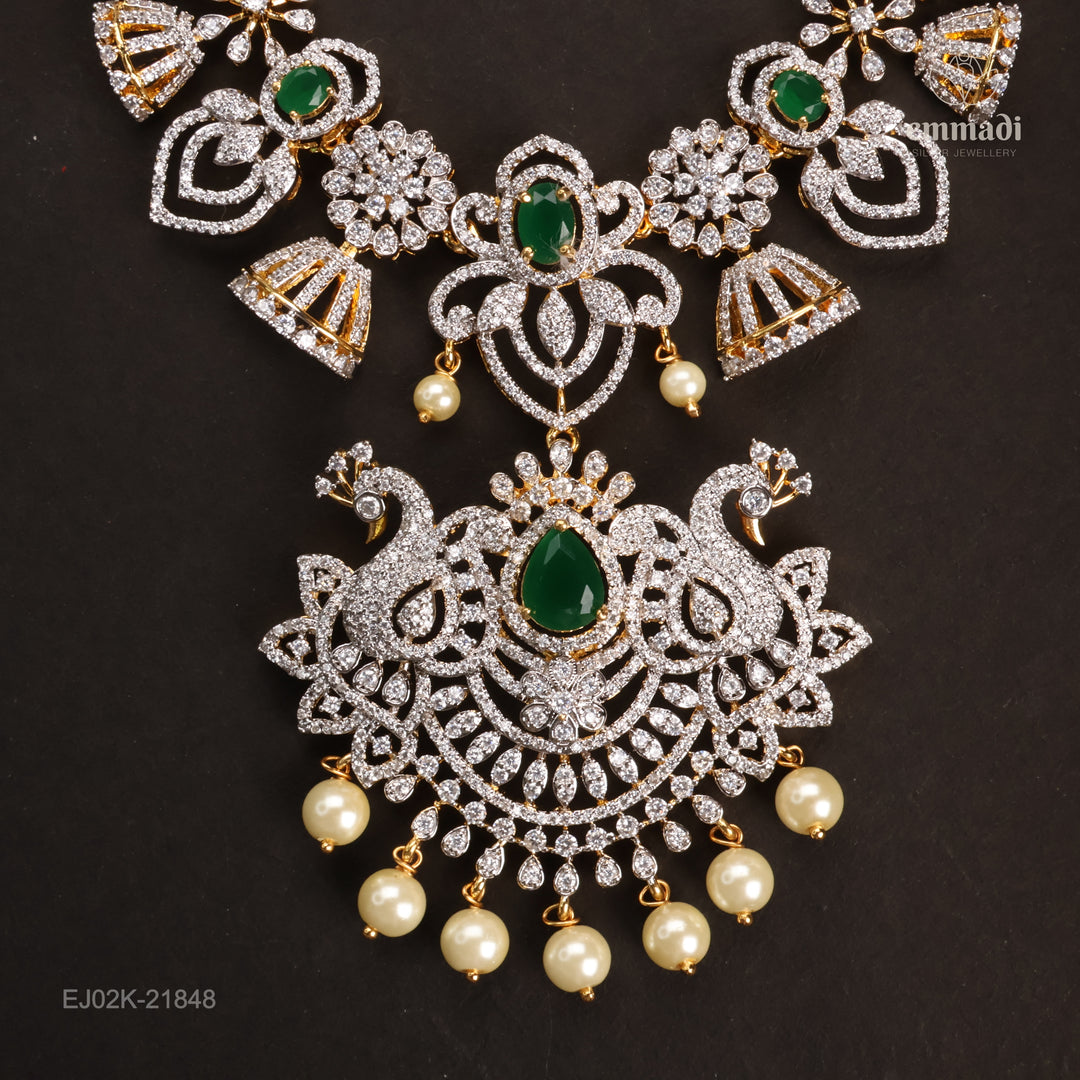 Short Necklace Premium Cz