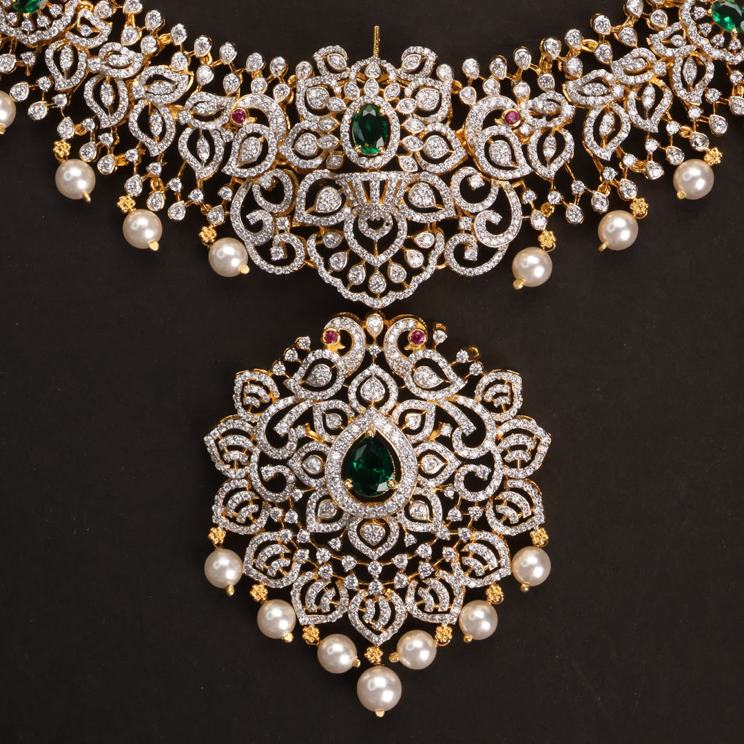 Short Necklace Premium Cz
