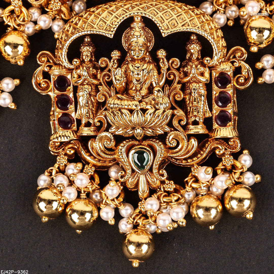 Short Necklace Premium Nakshi