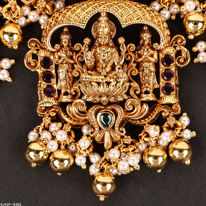 Short Necklace Premium Nakshi